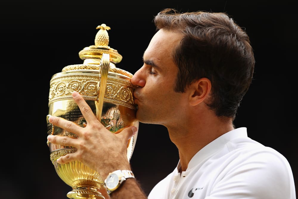 Wimbledon No 8 – and still counting – for Federer