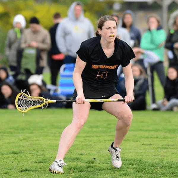 Rachel Kirchheimer doesn’t let a black eye dim her concentration on the lacrosse field.