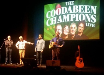Coodabeens on stage