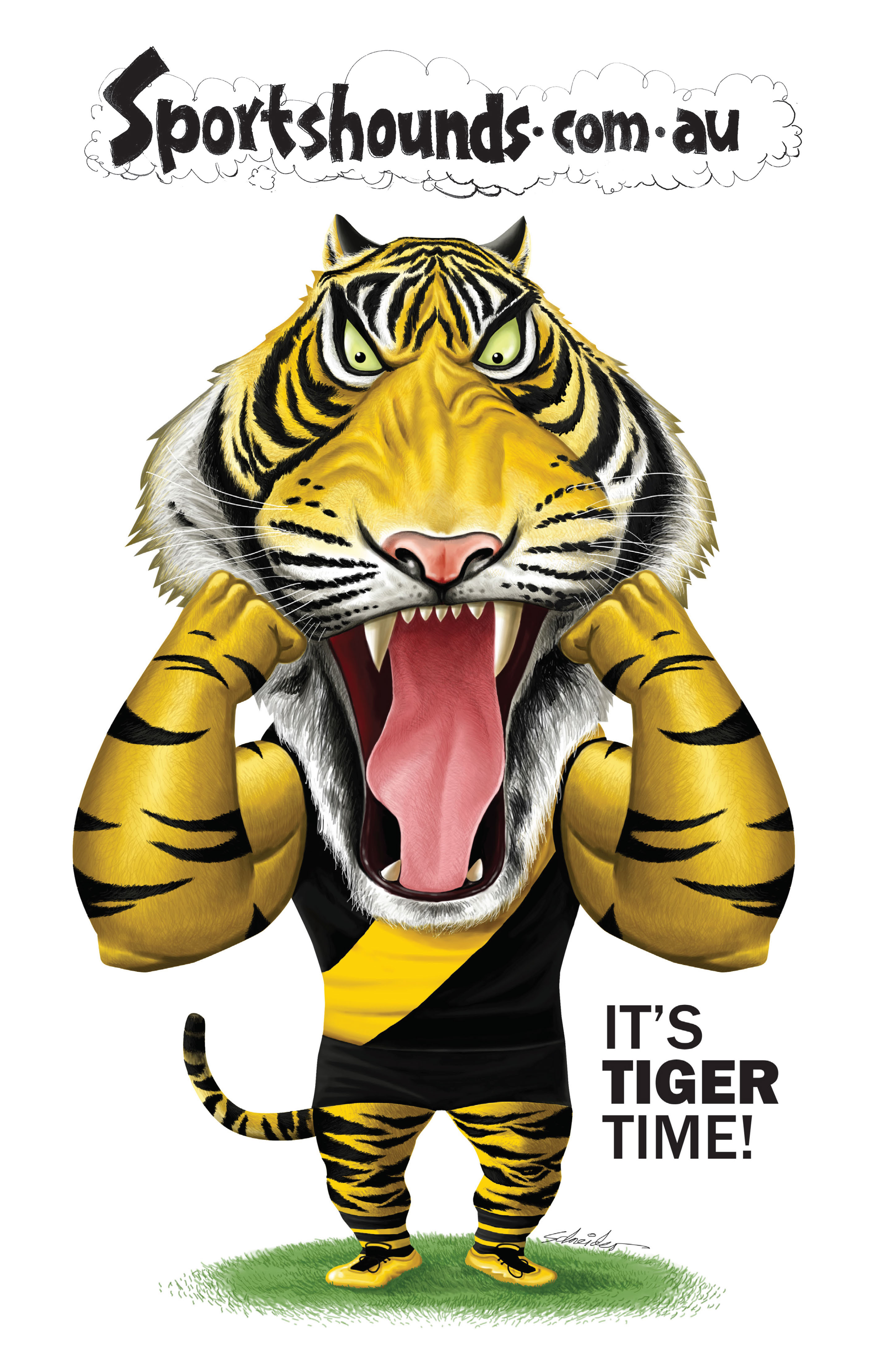 Tiger time poster
