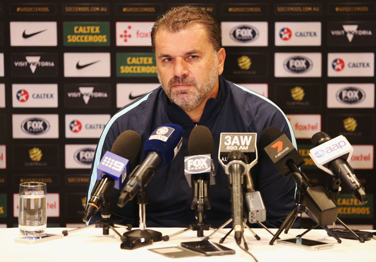 Socceroos coach Postecoglou not buckling in the heat
