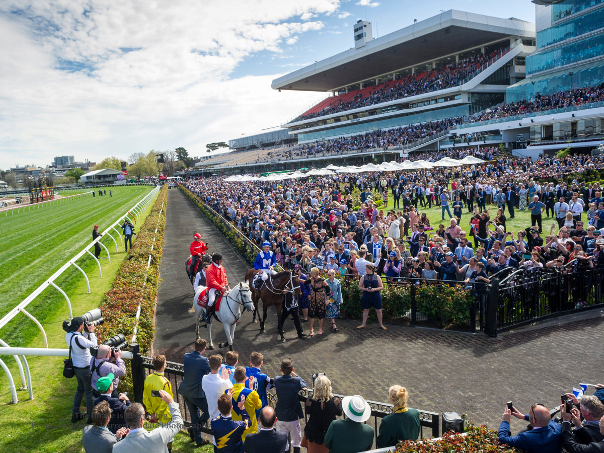 Winx ridden by Hugh Bowman wins the Seppelt Turnbull Stakes (G1) at Flemington Racecourse. Pic: Darren Tindale / The Image is Everything.