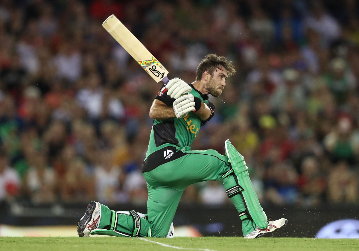 Glenn Maxwell of the Stars bats during the Big Bash League Pic: Scott Barbour Getty Images
