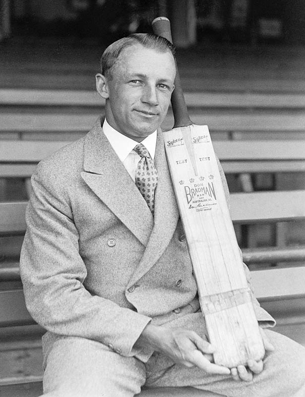 Bradman tops the tops