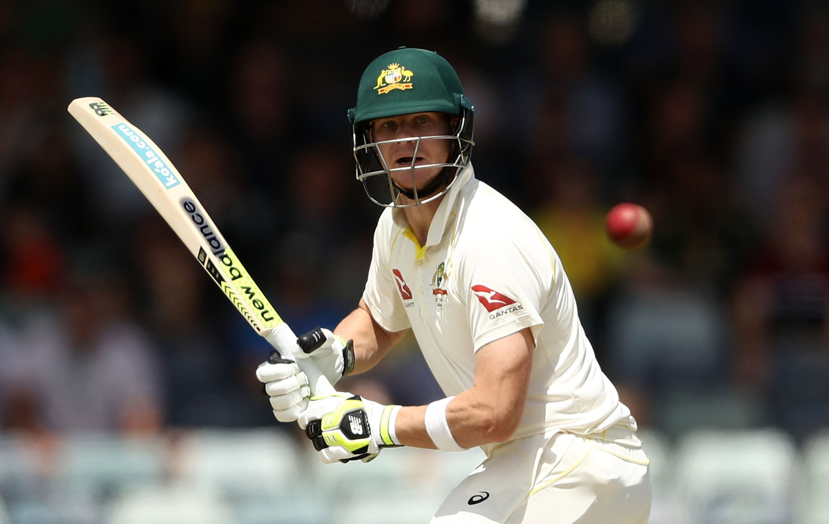 Steve Smith of Australia bats during day four of the Third Test. Pic: Ryan Pierse/Getty Images