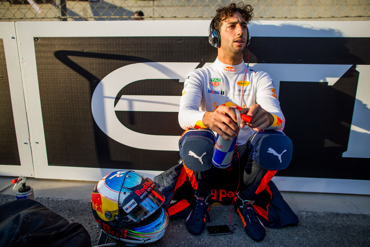 Still no decision: Daniel Ricciardo. Pic: Peter J Fox/Getty Images