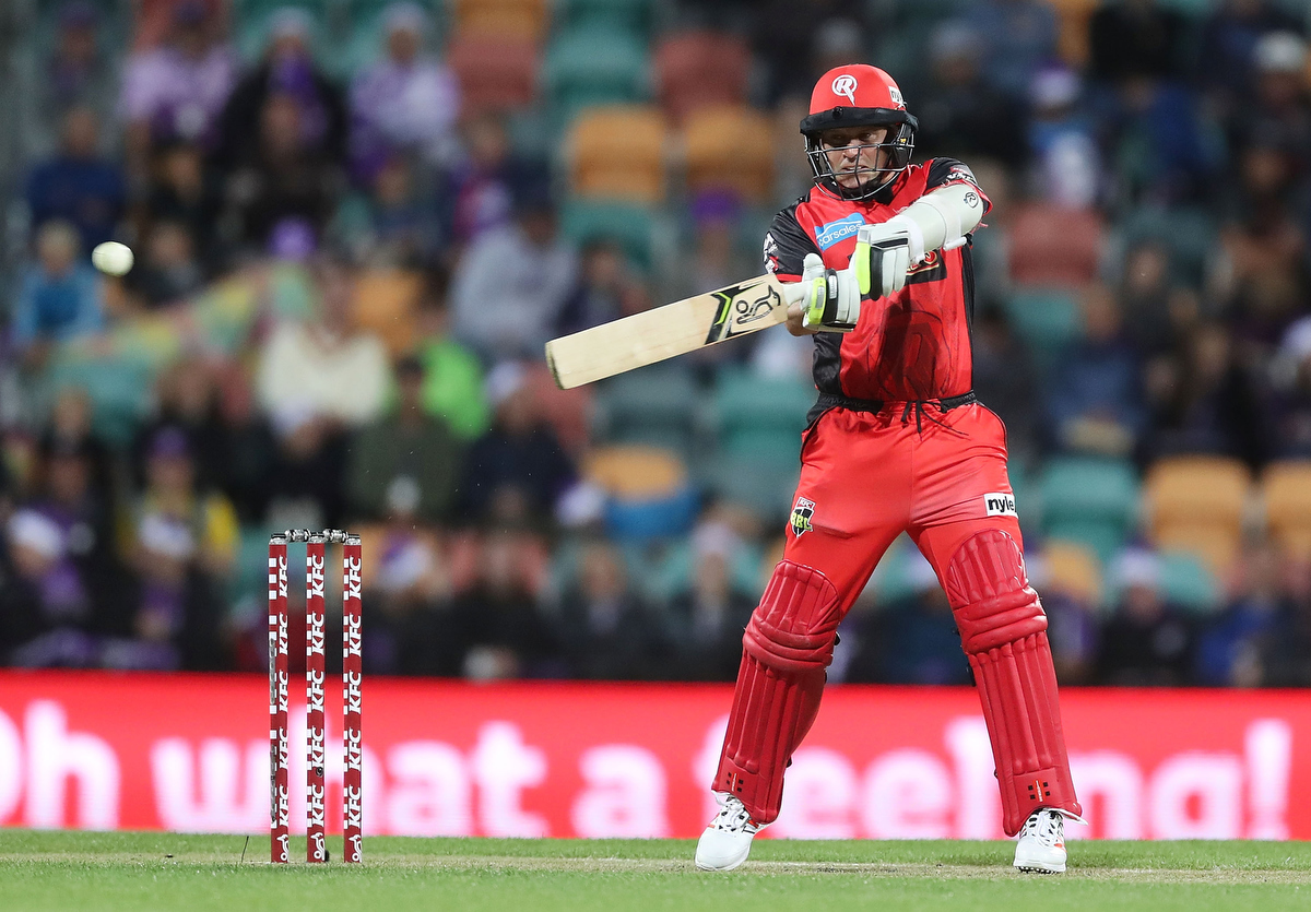 Brad Hodge of the Renegades bats during the Big Bash League match. Pic: Mark Metcalfe/Getty Images