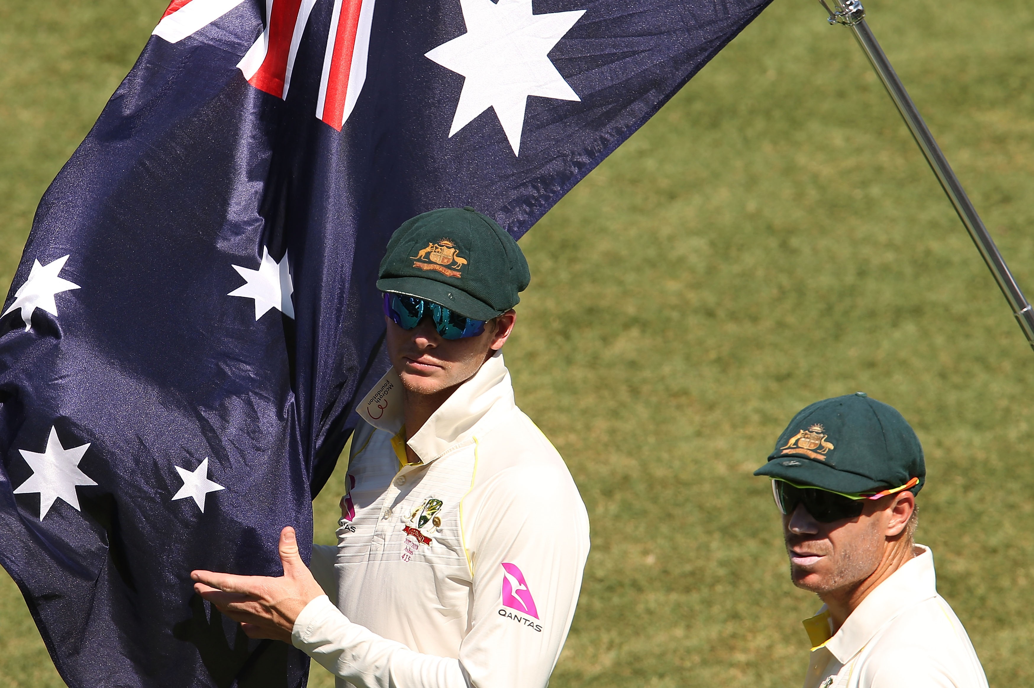 While Steve Smith could be welcomed back to the team, the same cannot be said for Warner. Pic:  Jason McCawley - CA/Cricket Australia/Getty Images