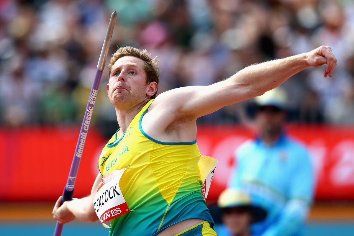 Hamish Peacock on his way to a silver medal. Pic: Michael Dodge/Getty Images