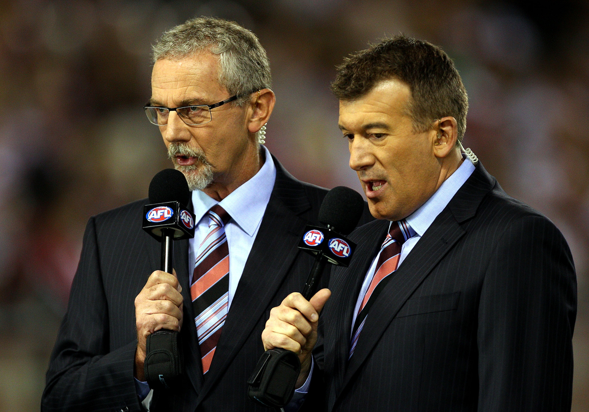 Still a bluebagger at heart, Robert Walls (L). Pic: Mark Dadswell/Getty Images)