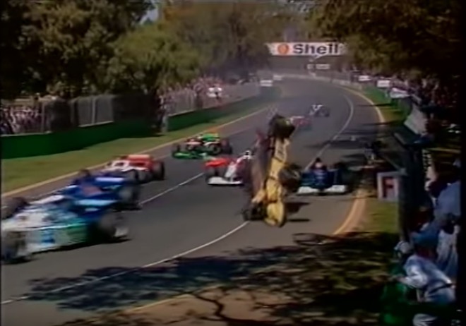 The day Martin Brundle defied death