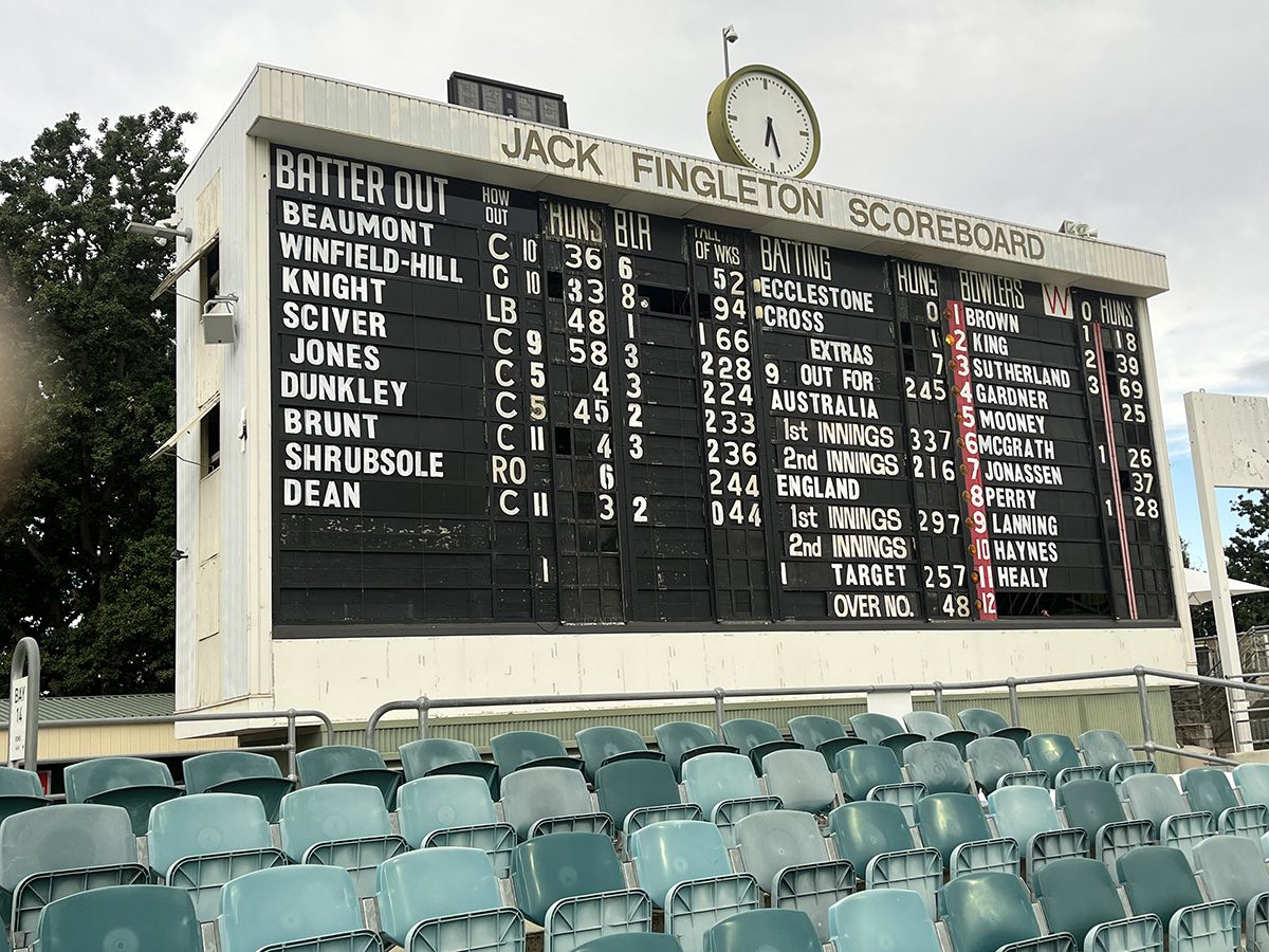 Manuka hosts one of the great Tests